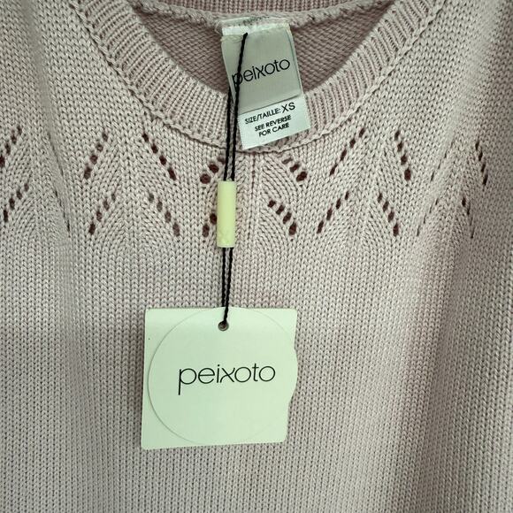 NWT Peixoto Nora Knit Midi Dress Sz XS Blush Petal Adjustable Straps Beachy Boho - Picture 8 of 12